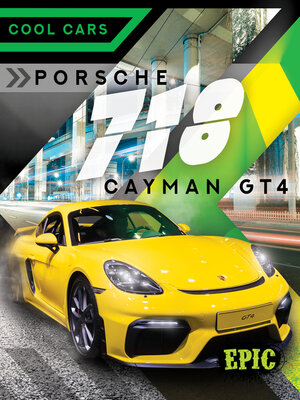cover image of Porsche 718 Cayman GT4